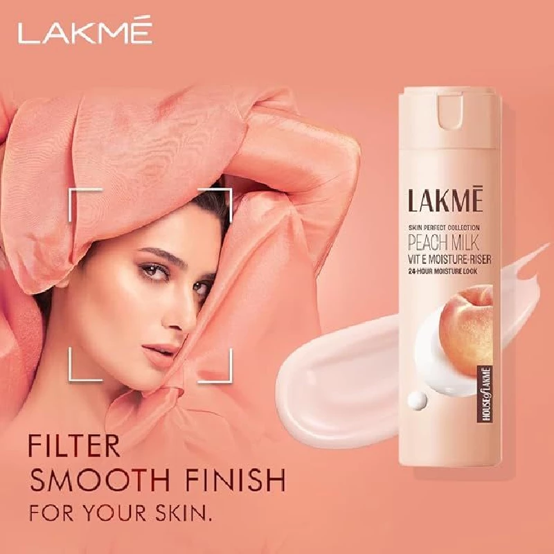 Lakme Peach Milk Moisturizer Body Lotion, 200 ml-4.webp